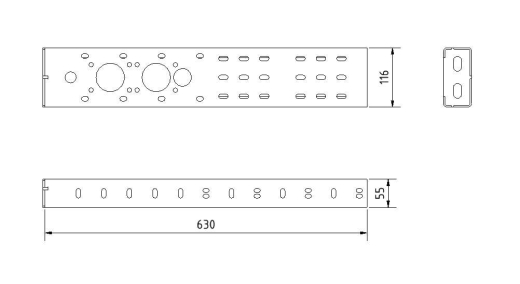 Rücklichthalter Universal